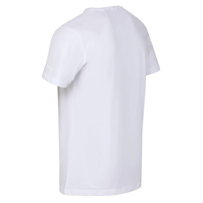 Regatta Breezed II T-shirt De Marche à Manches Courtes Pour Homme - Blanc – Image 2