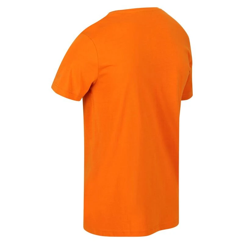 Regatta Breezed II T-shirt De Marche à Manches Courtes Pour Homme - Orange – Image 2