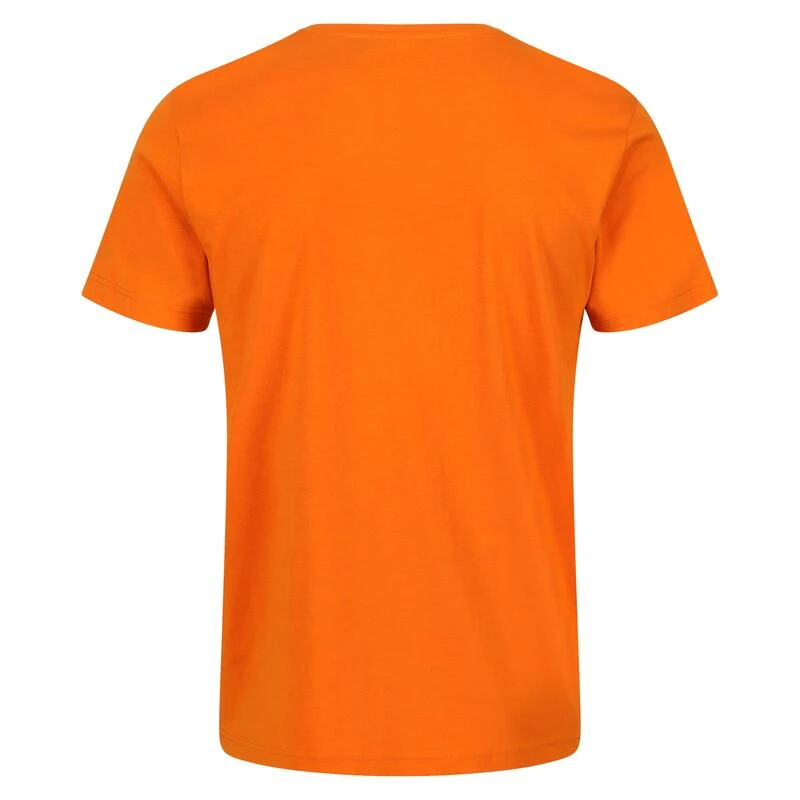 Regatta Breezed II T-shirt De Marche à Manches Courtes Pour Homme - Orange – Image 4