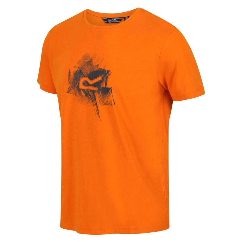 Regatta Breezed II T-shirt De Marche à Manches Courtes Pour Homme - Orange