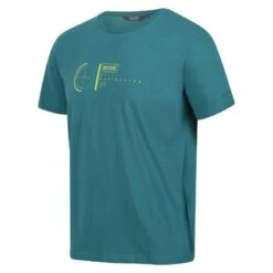 Regatta Breezed II T-shirt De Marche à Manches Courtes Pour Homme - Vert
