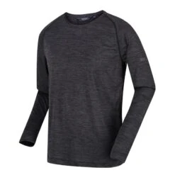 Regatta Burlow Homme Fitness T-Shirt - Gris Clair