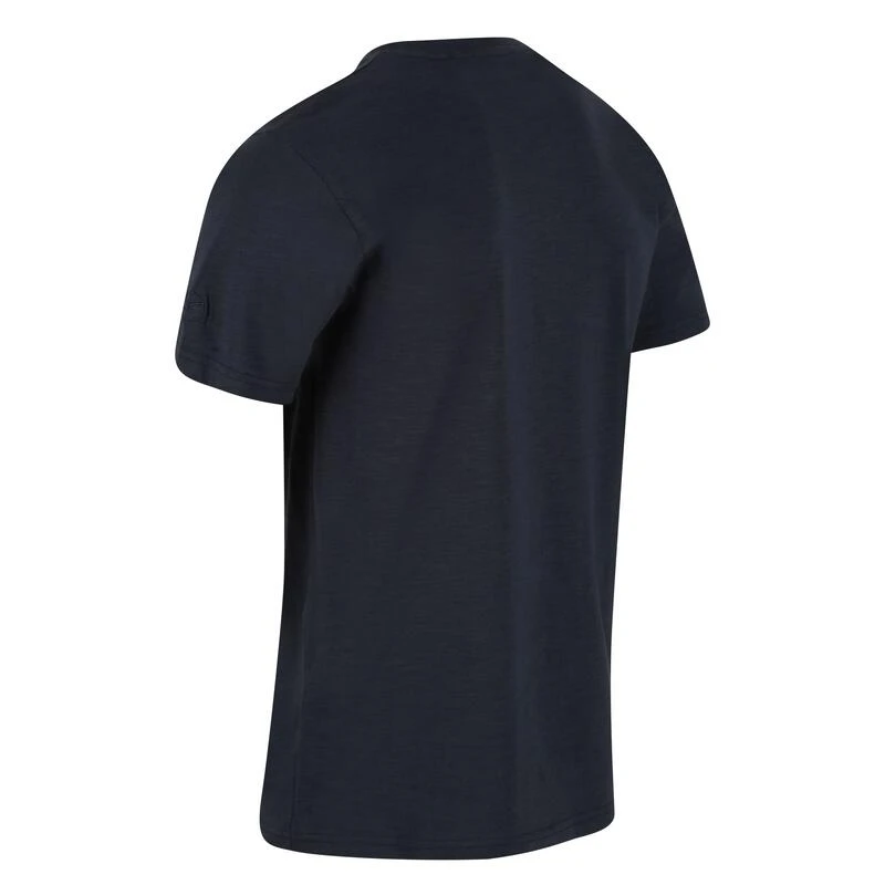 Regatta Caelum T-shirt De Marche à Manches Courtes Pour Homme - Gris Foncé – Image 2