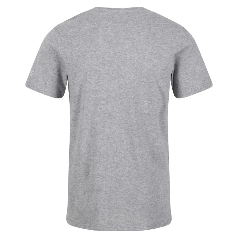 Regatta Cline VI T-shirt De Marche à Manches Courtes Pour Homme - Gris Clair – Image 4
