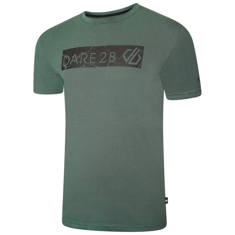 Dare 2b Dispersed T-shirt De Marche à Manches Courtes Pour Homme - Vert Pâle – Image 2
