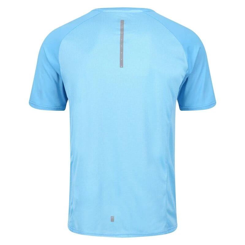 Regatta Highton Pro T-shirt De Marche à Manches Courtes Pour Homme - Bleu Pâle – Image 4