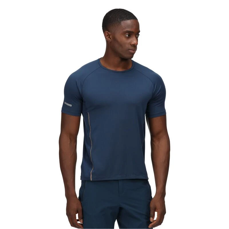 Regatta Highton Pro T-shirt De Marche à Manches Courtes Pour Homme - Marine Moyen – Image 5