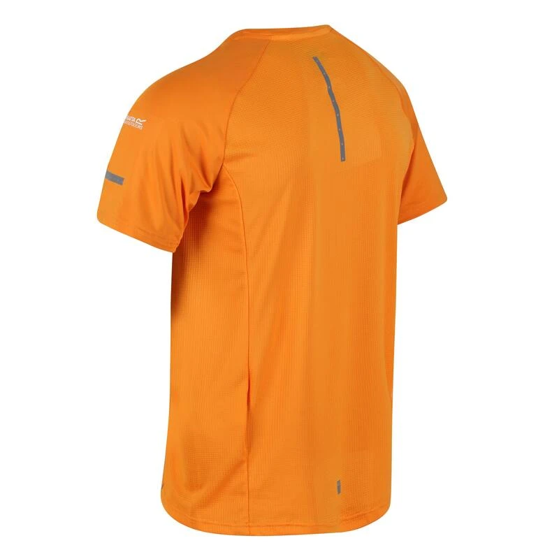Regatta Highton Pro T-shirt De Marche à Manches Courtes Pour Homme - Orange – Image 2