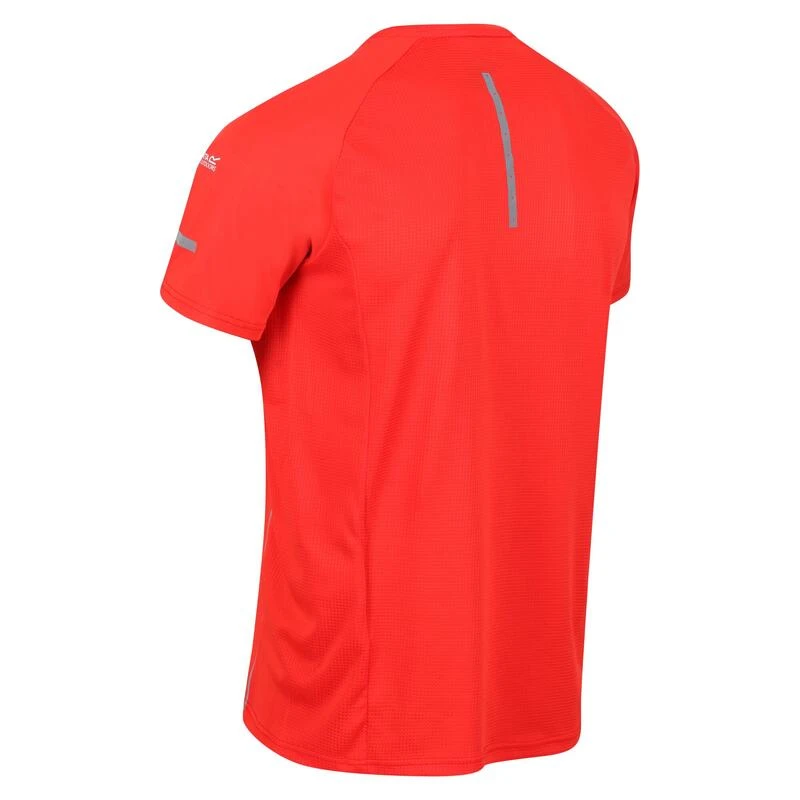 Regatta Highton Pro T-shirt De Marche à Manches Courtes Pour Homme - Rouge – Image 2