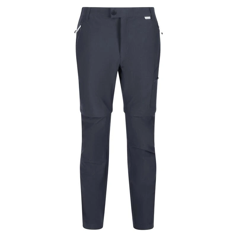 Regatta Highton Zip Off Pantalon De Randonnée Pour Homme - Gris Moyen – Image 3