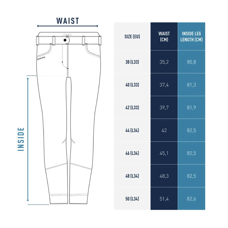 Quechua PANTALON CHAUD DÉPERLANT DE RANDONNÉE - SH100 ULTRA-WARM - HOMME – Image 5