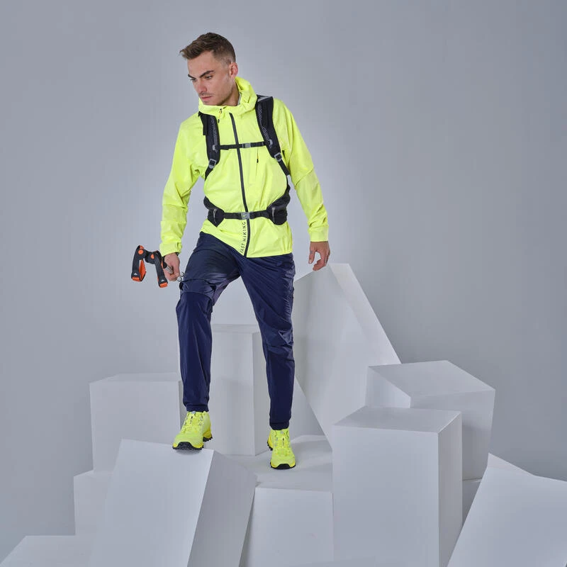 Quechua Pantalon De Randonnée Rapide Homme FH500 Bleu – Image 2