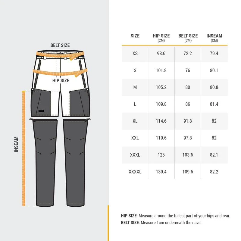 Pantalon Modulable 2 En 1 De Trek Montagne - MT500 - Femme – Image 3