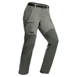 Pantalon Résistant De Trek Montagne - MT500 Kaki - Femme V2
