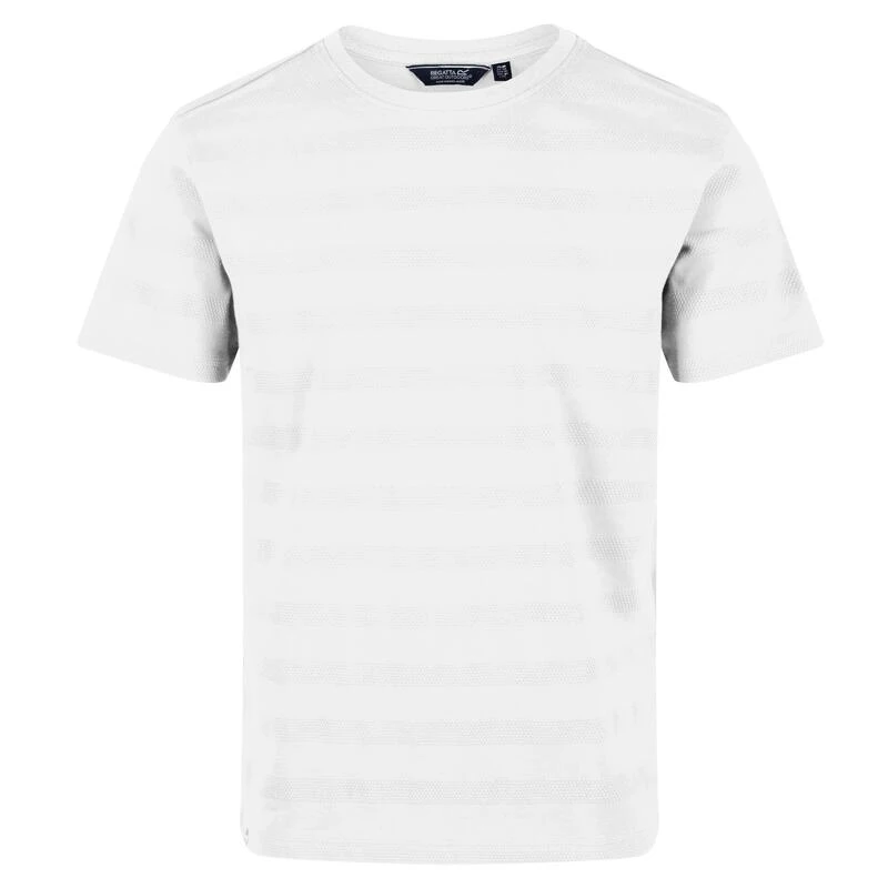 Regatta Prestyn T-shirt De Marche à Manches Courtes Pour Homme - Blanc – Image 3