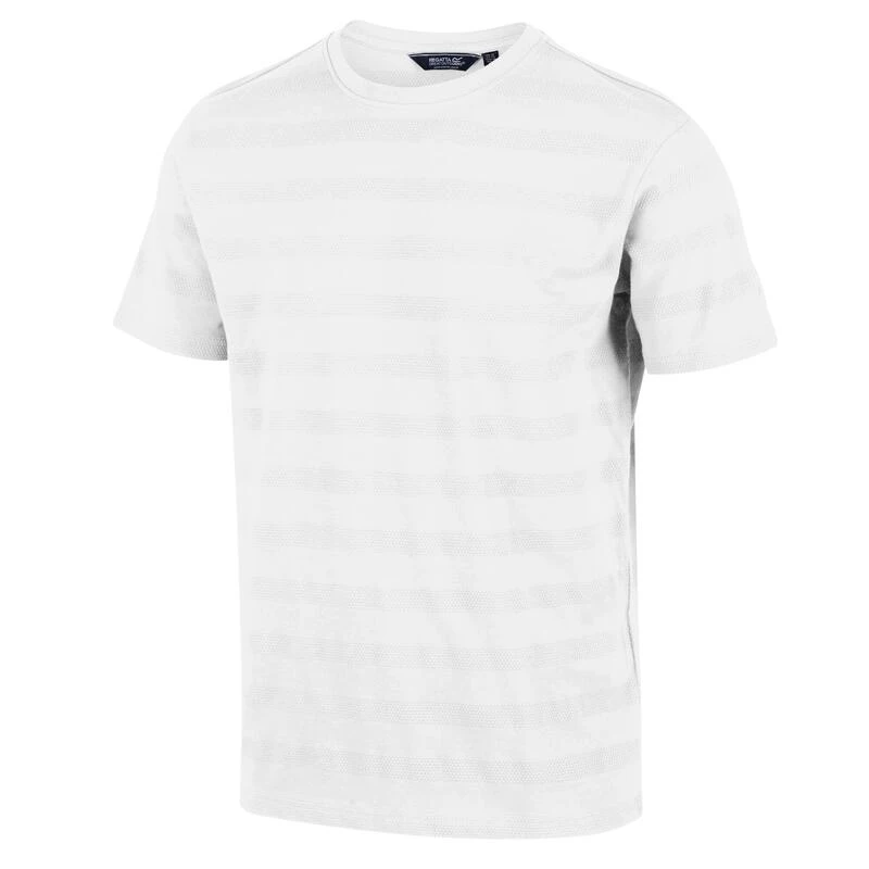 Regatta Prestyn T-shirt De Marche à Manches Courtes Pour Homme - Blanc