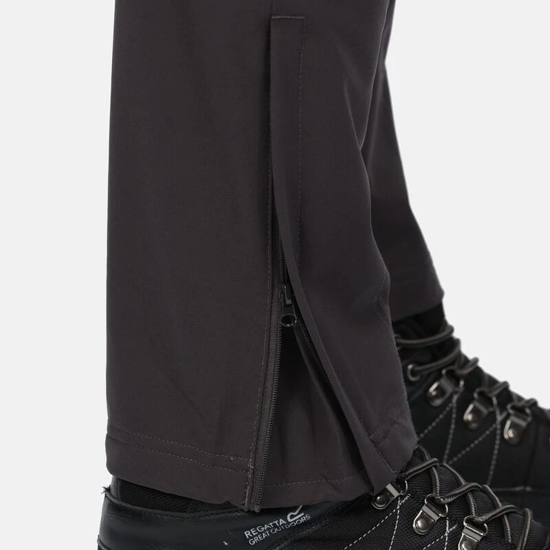 Regatta Questra III Homme Randonnée Pantalon - Gris Noir – Image 4