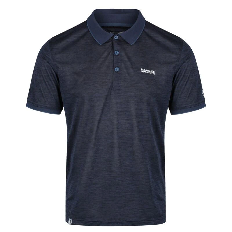 Regatta Remex II Polo Fitness à Manches Courtes Pour Homme - Marine – Image 3