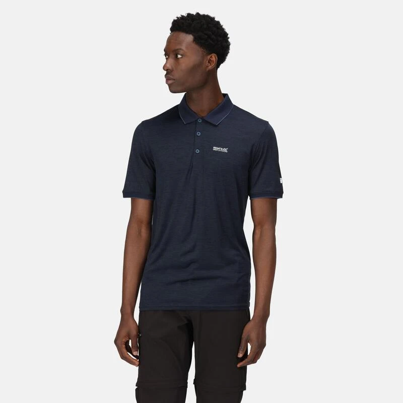 Regatta Remex II Polo Fitness à Manches Courtes Pour Homme - Marine – Image 5