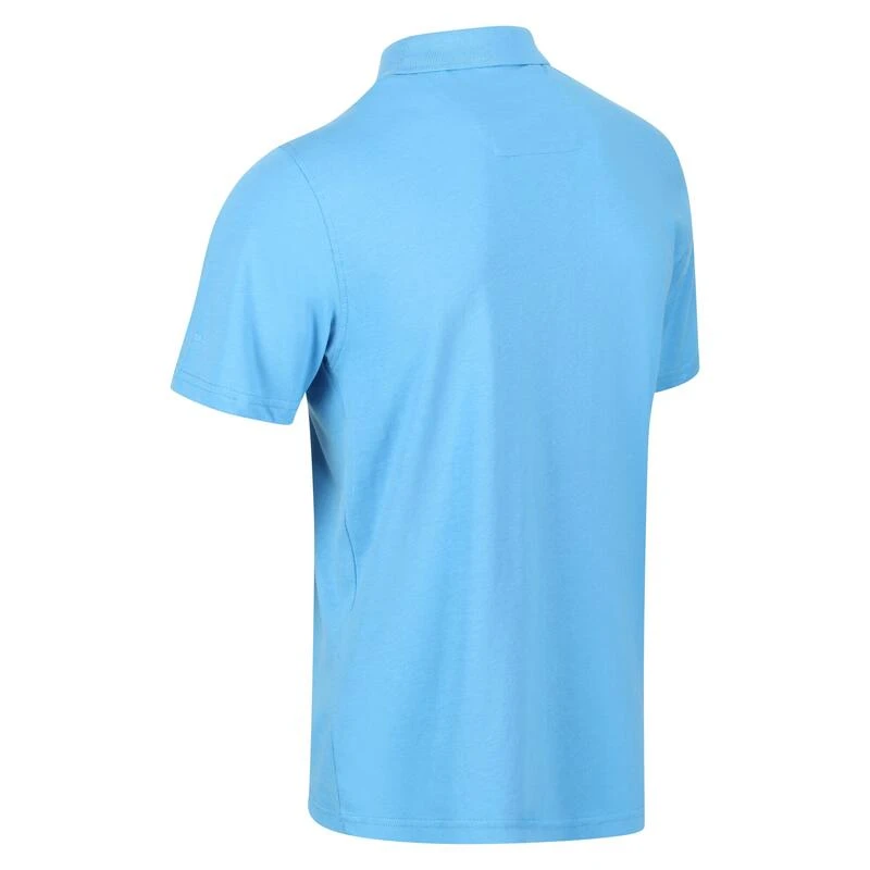 Regatta Sinton Polo Fitness à Manches Courtes Pour Homme - Bleu Pâle – Image 2