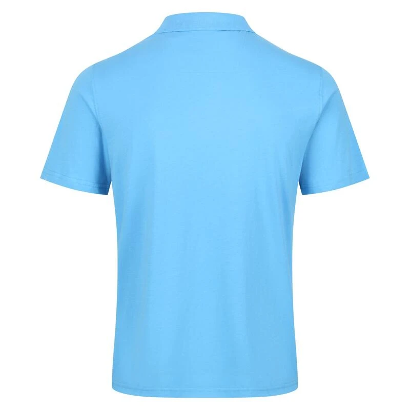 Regatta Sinton Polo Fitness à Manches Courtes Pour Homme - Bleu Pâle – Image 4