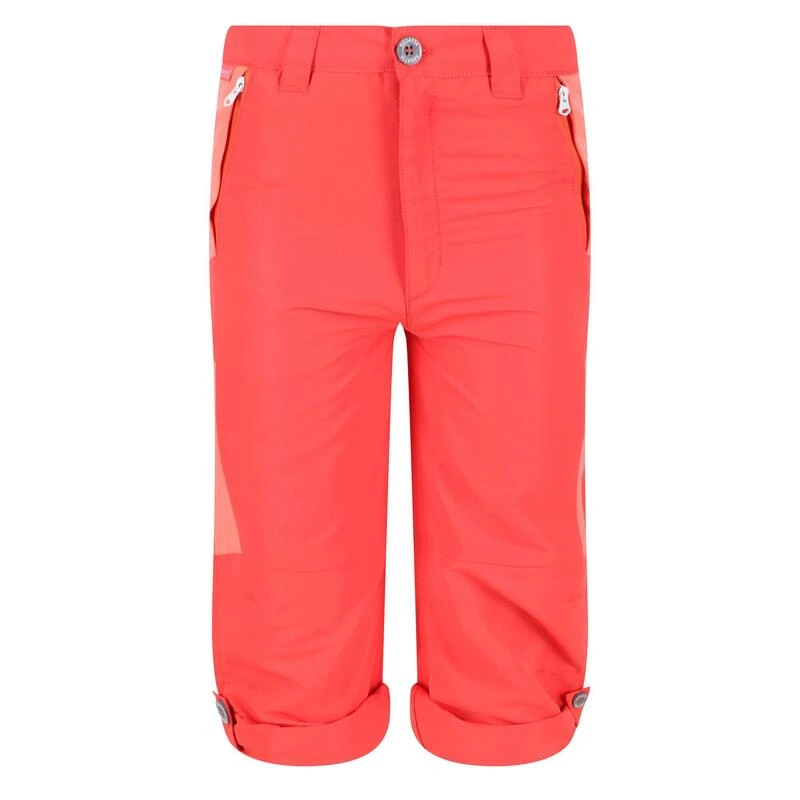 Regatta Sorcer Mountain V Pantalon De Randonnée Pour Enfant - Rose – Image 3