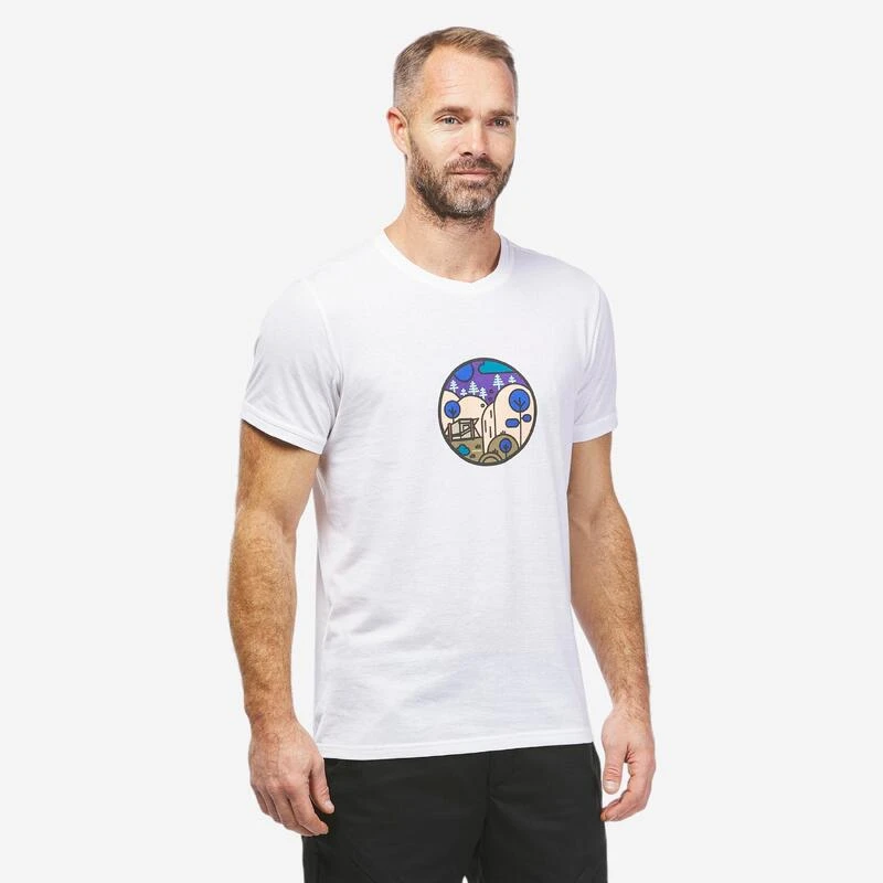 Quechua T-shirt De Randonnée - NH550 Fresh - Homme – Image 4