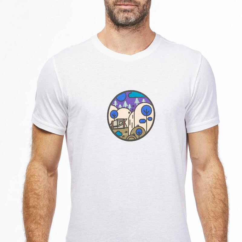 Quechua T-shirt De Randonnée - NH550 Fresh - Homme – Image 5