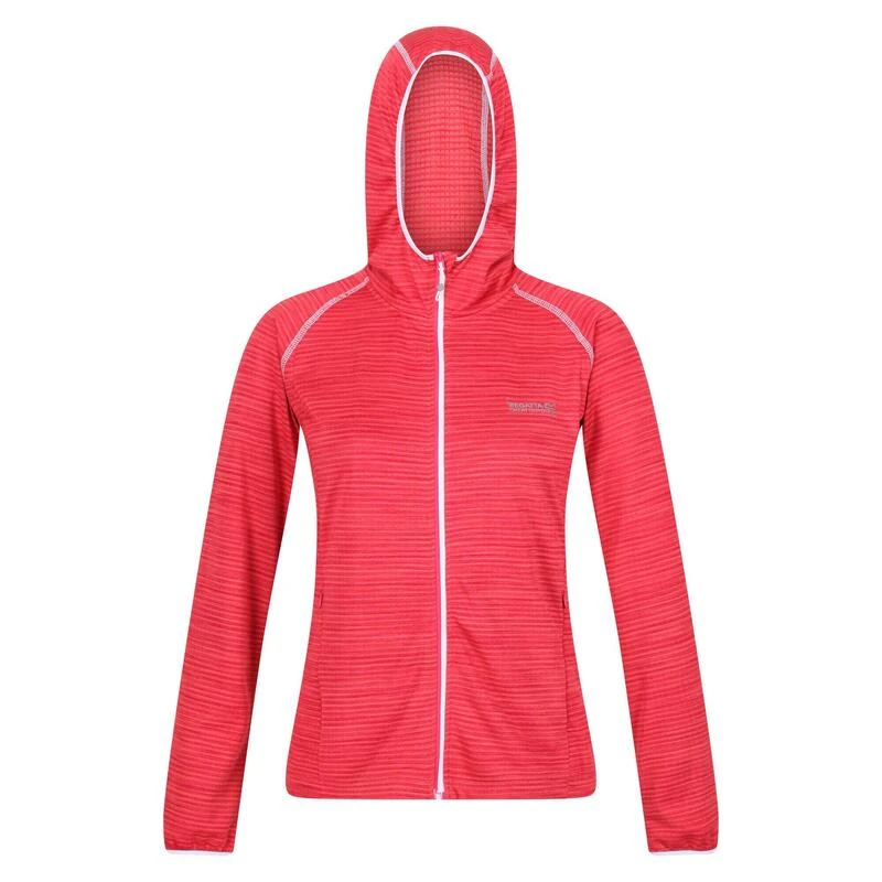 Regatta Yonder Sweat De Randonnée Zippé à Capuche Pour Femme - Rose Foncé – Image 3