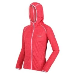 Regatta Yonder Sweat De Randonnée Zippé à Capuche Pour Femme - Rose Foncé