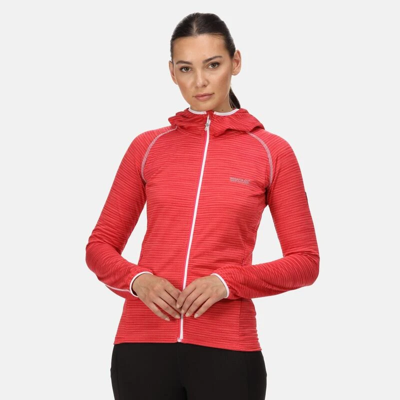Regatta Yonder Sweat De Randonnée Zippé à Capuche Pour Femme - Rose Foncé – Image 5