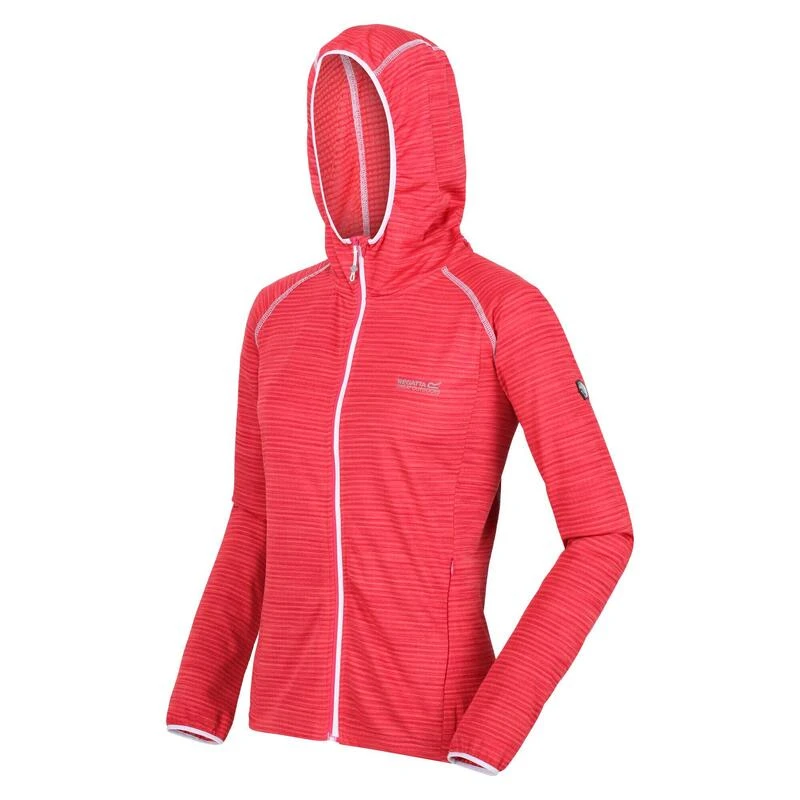 Regatta Yonder Sweat De Randonnée Zippé à Capuche Pour Femme - Rose Foncé